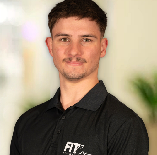 Portrait of Luke, FITCare support worker