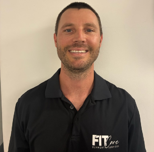 Portrait of Mitchell, FITCare Support Worker