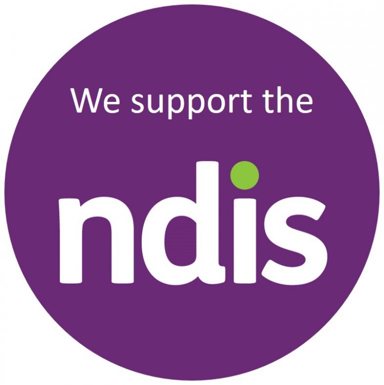 We support the NDIS logo