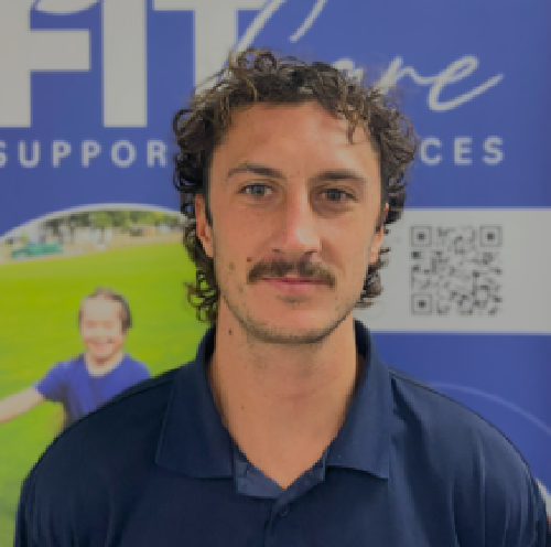 Portrait of Kian, FITCare support worker